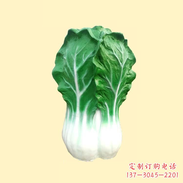 江西白菜卡通雕塑