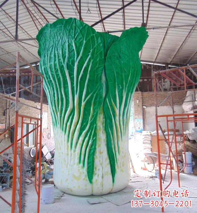 江西白菜铜雕塑