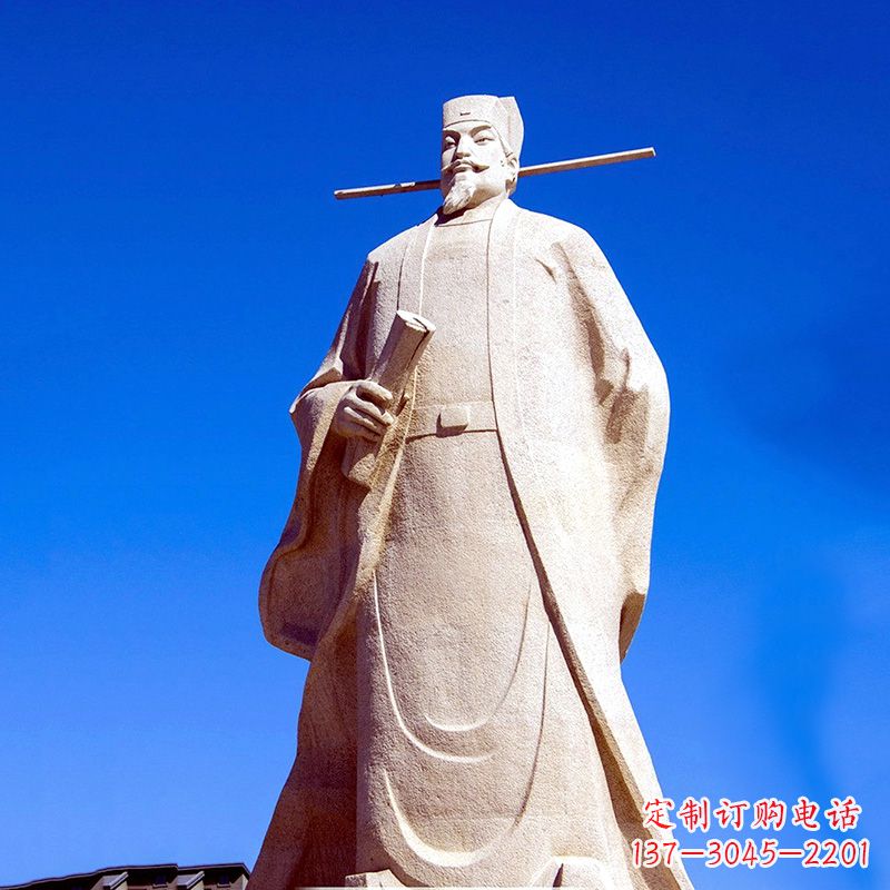 江西欧阳修雕像中国历史文化的缩影