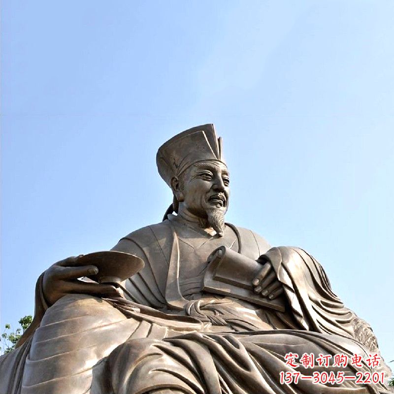 江西欧阳修铜雕塑北宋文坛领袖的艺术精品