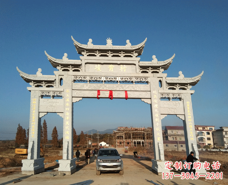 江西新颖独特的中国风牌坊