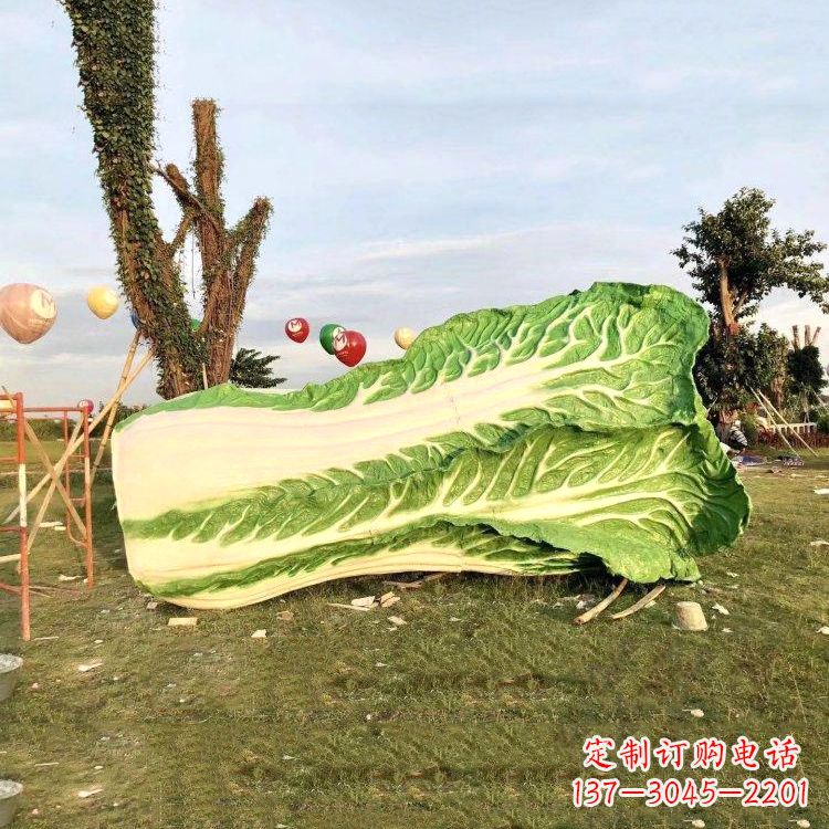 江西玉白菜雕塑