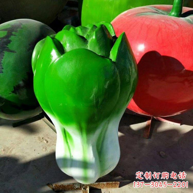江西招财大白菜雕塑