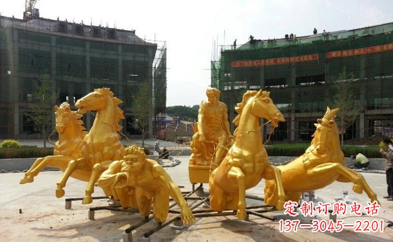 江西阿波罗玻璃钢景观雕塑