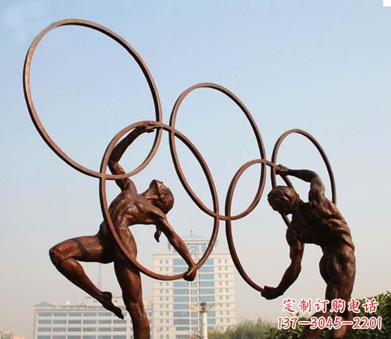 江西运动员铜雕精美礼品