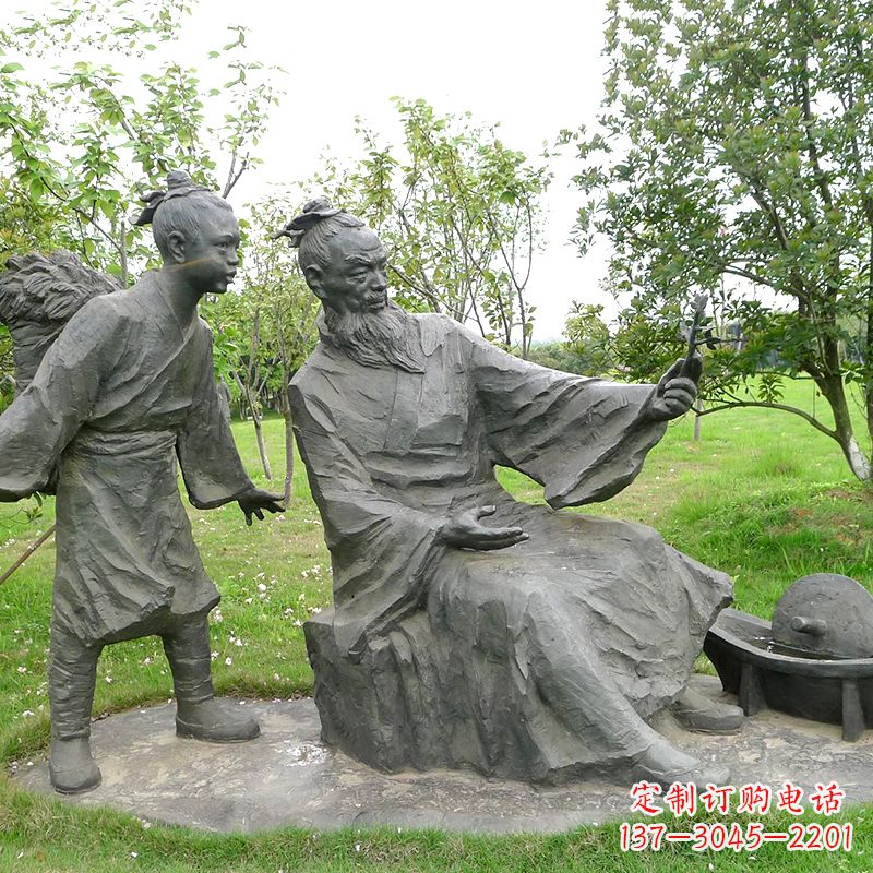 江西“朱耷”全新系列雕塑——传承明清文化,记录中国历史