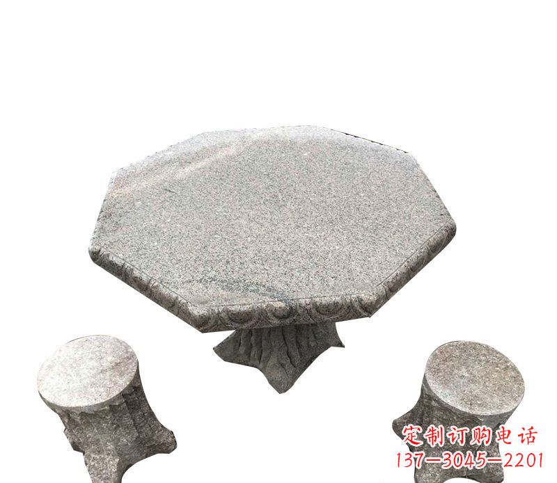 江西八角石桌凳系列