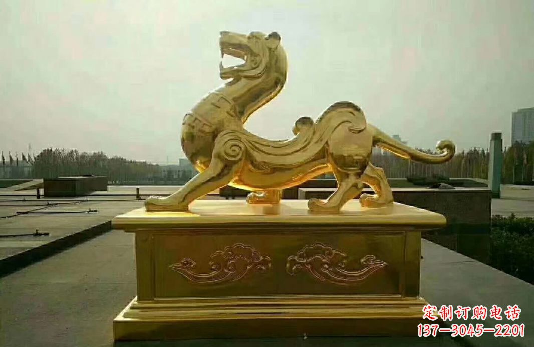 江西虎之精髓——精美铜质虎雕