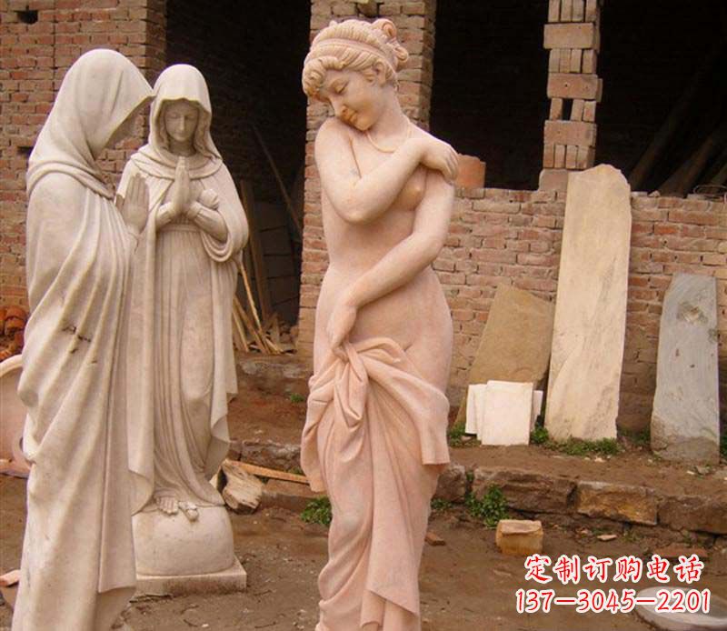 江西美丽的女人雕塑
