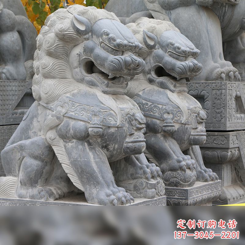 江西北京故宫的石狮子
