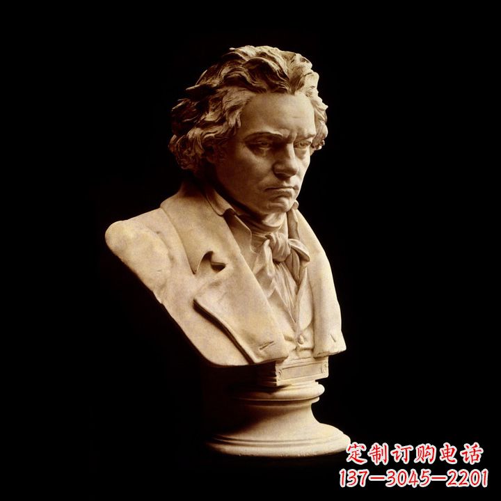 江西贝多芬钢琴雕塑-世界名人著名钢琴家