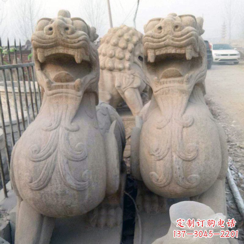 江西狴犴仿古石雕塑