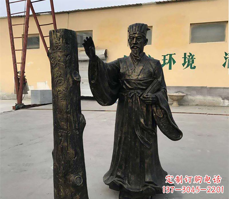 江西扁鹊铜雕