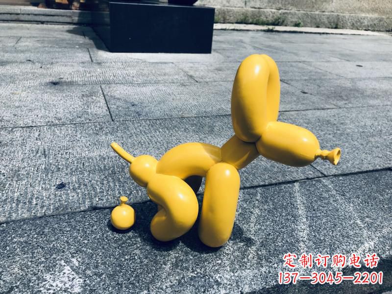 江西新颖创意的气球狗雕塑