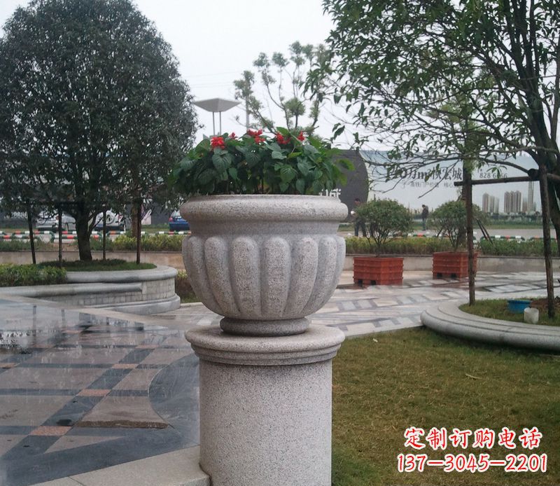 江西精美大理石花盆