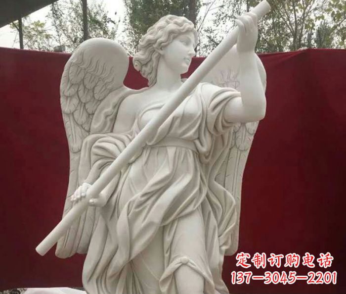 江西别墅景观天使人物石雕
