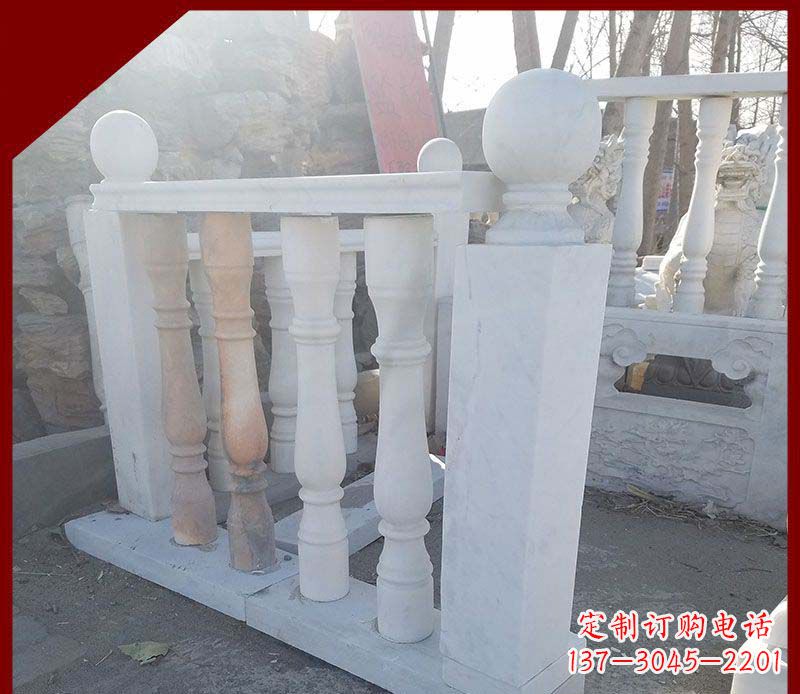 江西别墅石雕栏杆
