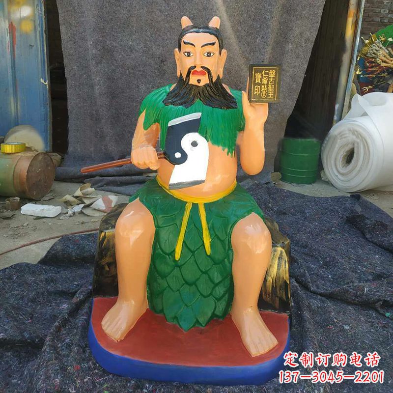 江西神农雕像的艺术之美