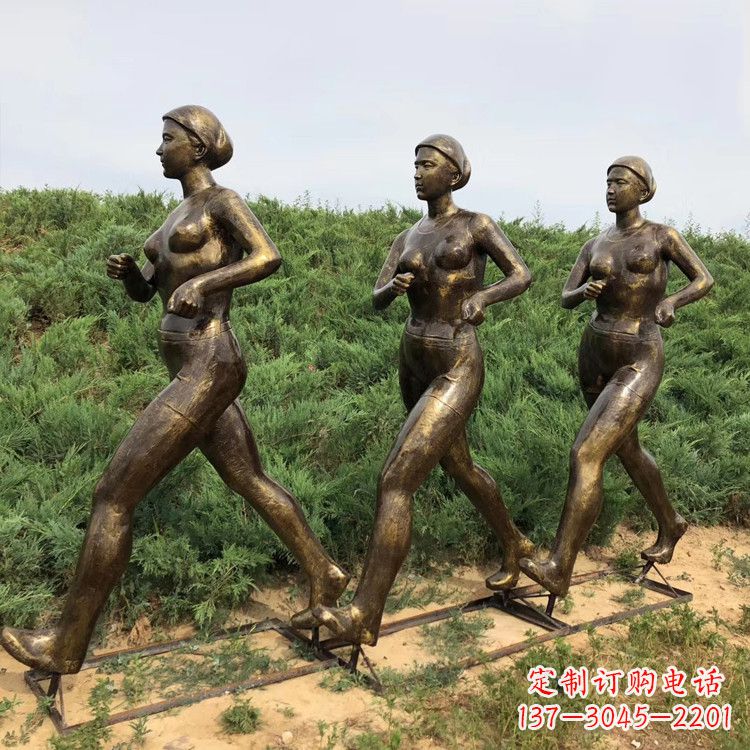江西玻璃钢仿铜女人雕塑精致细腻的艺术品