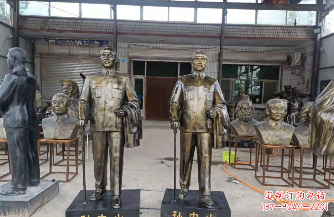 江西玻璃钢仿铜的孙中山雕塑——缅怀伟人,传承精神