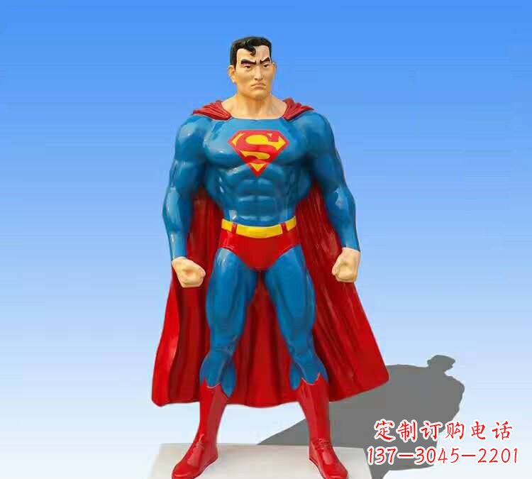 江西玻璃钢仿真超人