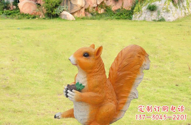 江西玻璃钢仿真松鼠