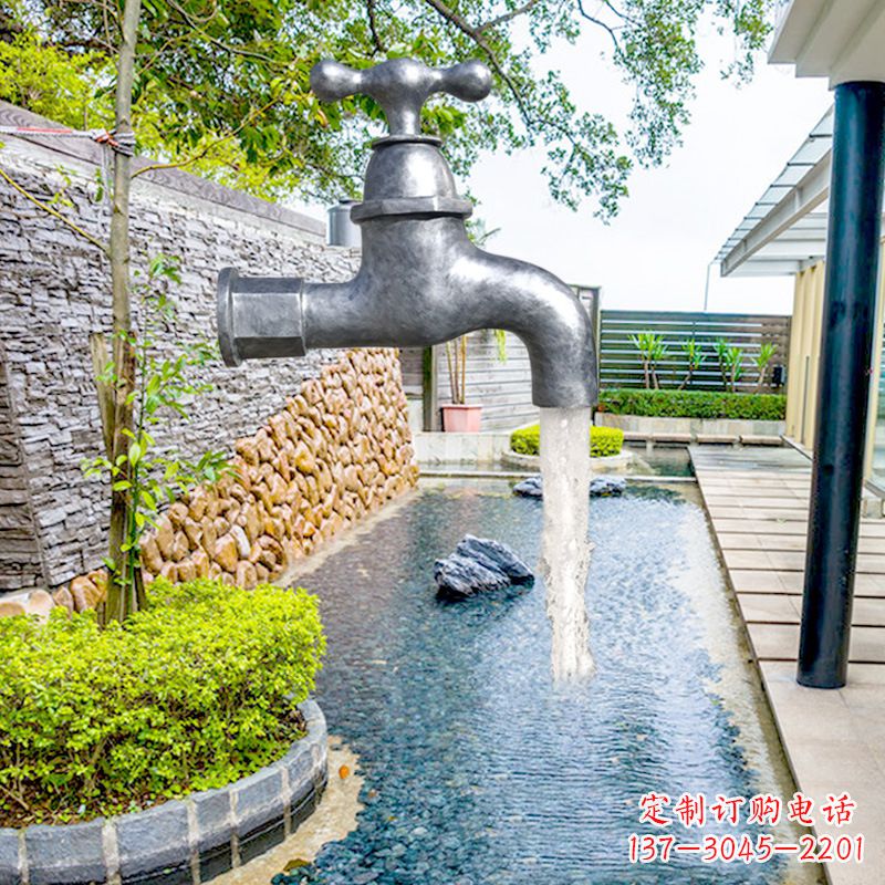 江西玻璃钢水龙头喷泉
