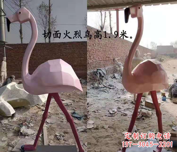 江西玻璃钢仙鹤雕塑——灵动的艺术美学