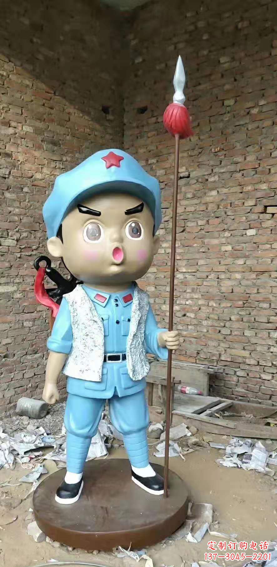 江西红军雕塑弘扬伟大革命精神