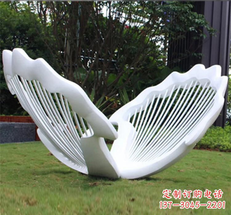 江西不锈钢贝壳雕塑