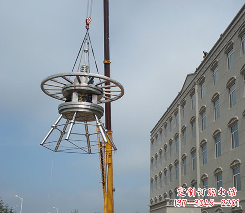 江西不锈钢避雷针造型雕塑
