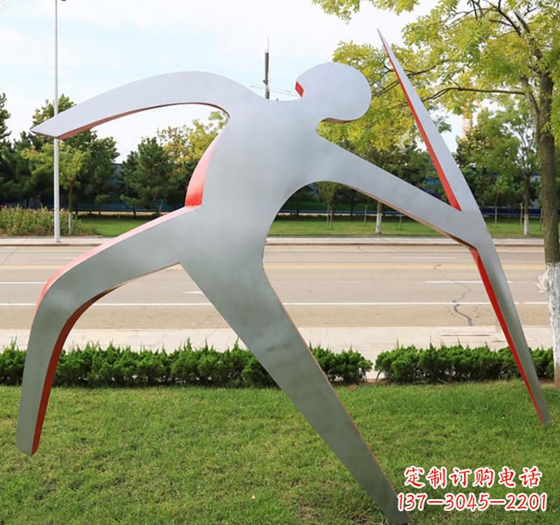 江西不锈钢标枪雕塑2