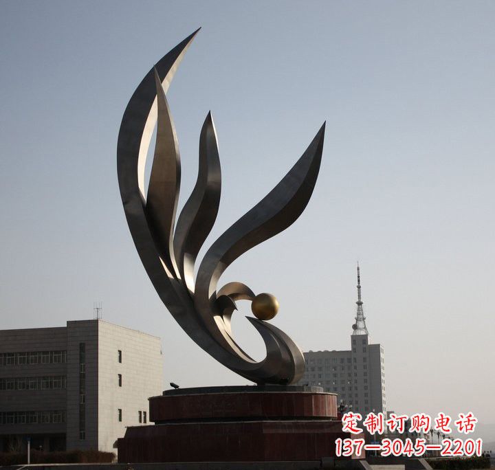 江西不锈钢凤凰雕塑传承凤凰文化的艺术精品