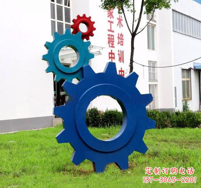 江西不锈钢齿轮雕塑创新艺术的结晶