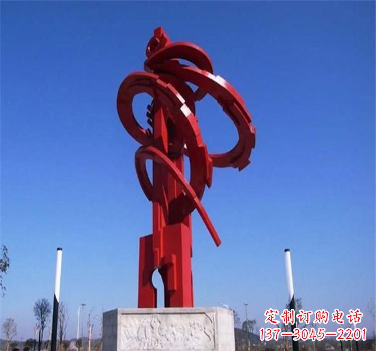 江西不锈钢齿轮雕塑把技术艺术完美结合