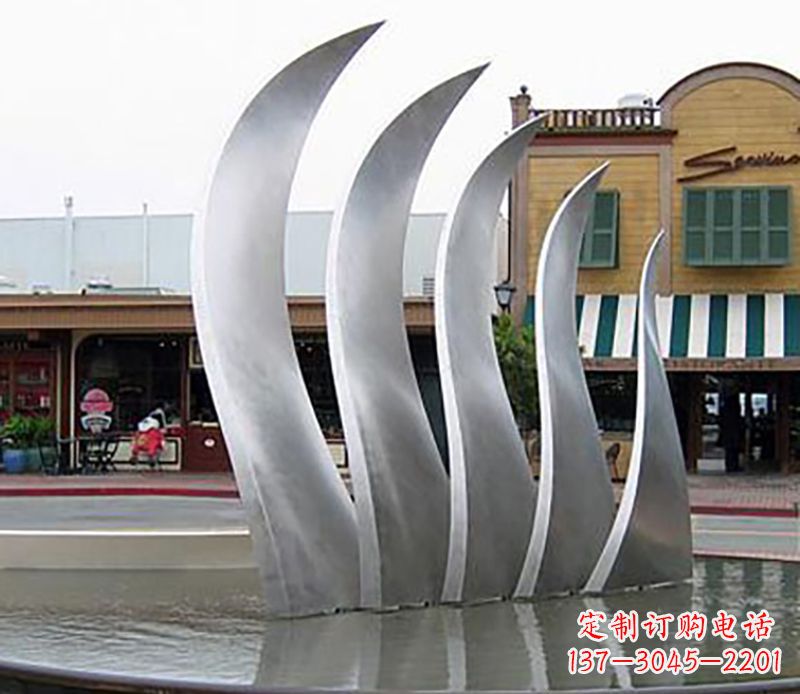 江西不锈钢翅膀雕塑