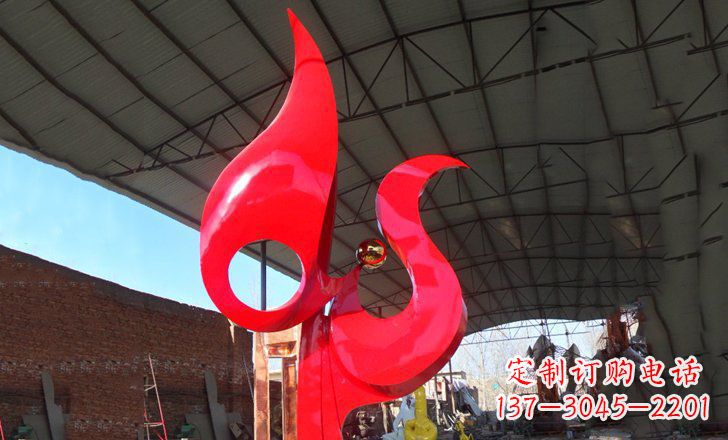 江西不锈钢抽象动物雕塑