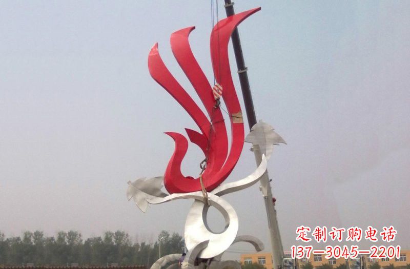 江西不锈钢抽象凤凰安装