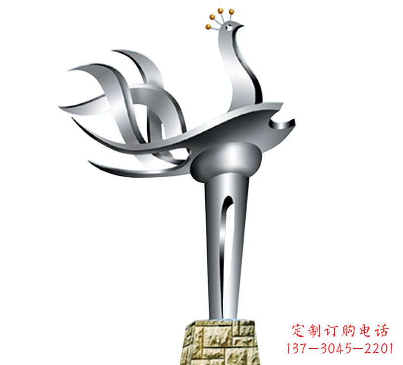 江西不锈钢抽象凤凰设计图