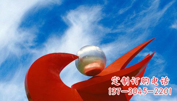 江西不锈钢抽象鸽子广场雕塑