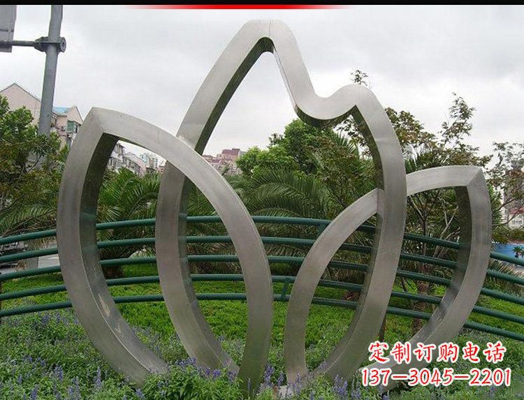 江西不锈钢树叶雕塑美丽与力量的完美结合