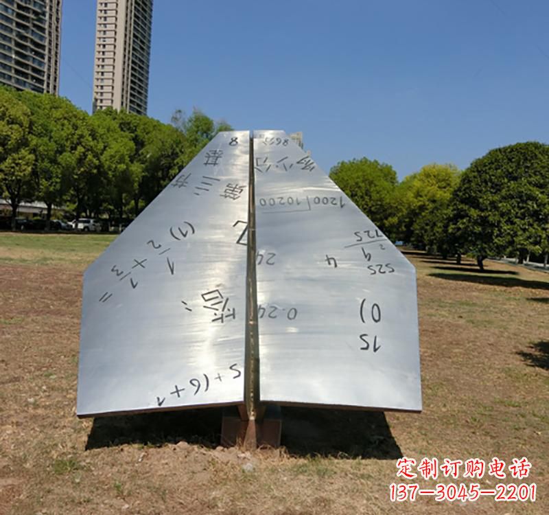 江西不锈钢飞机雕塑传承艺术与科技的完美结合