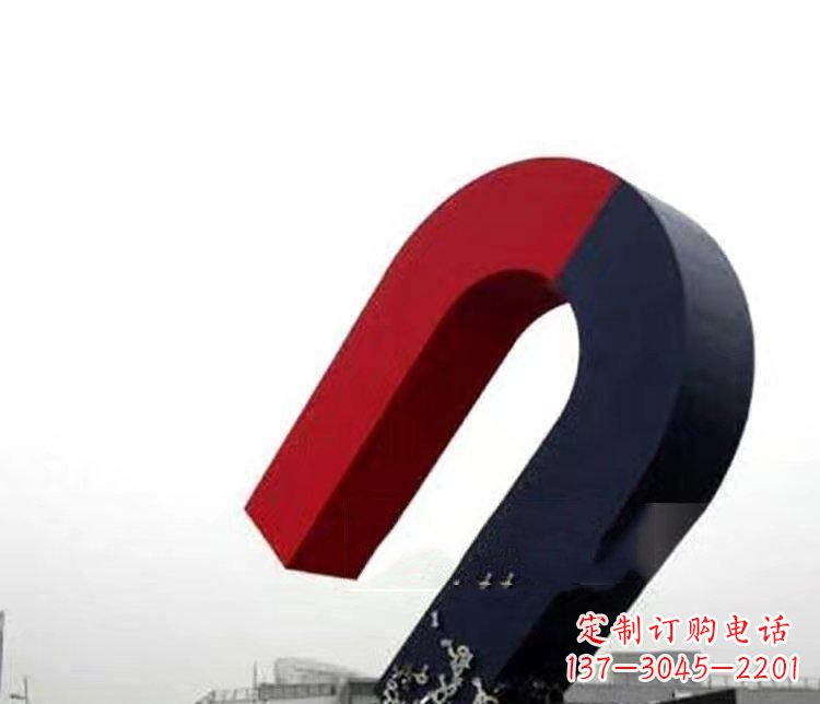 江西不锈钢磁铁广场雕塑