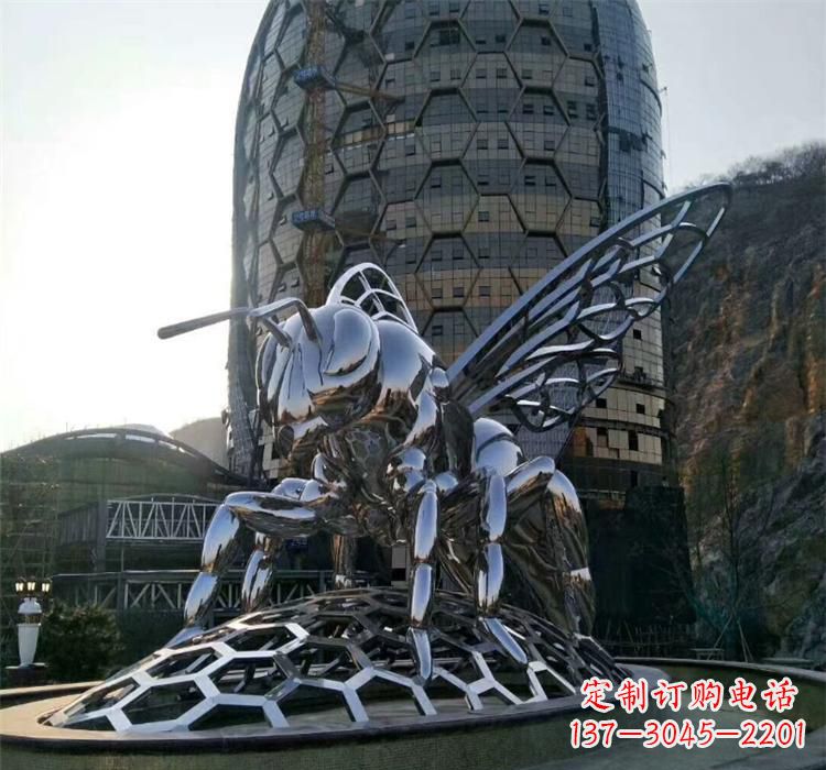 江西不锈钢大型广场蚂蚁雕塑