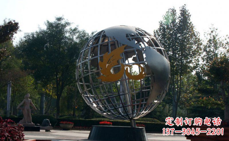 江西不锈钢地球雕塑一件具有意义的艺术品