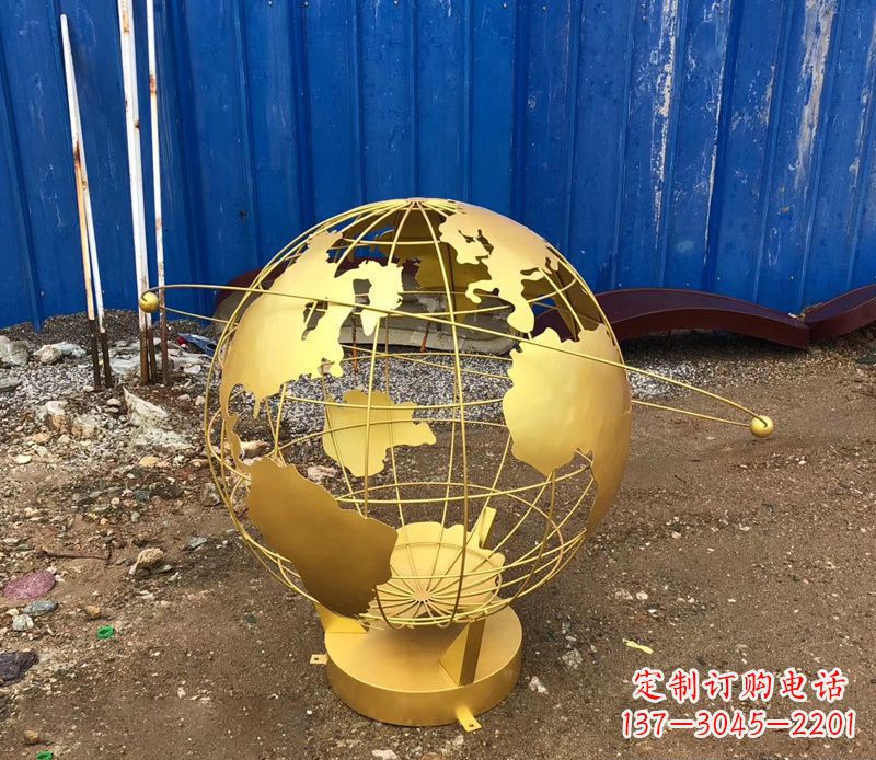 江西不锈钢地球仪抽象雕塑