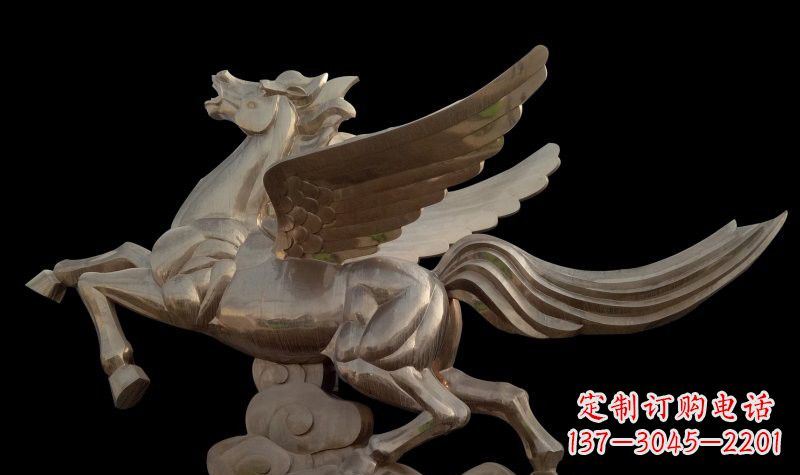 江西不锈钢雕塑飞马