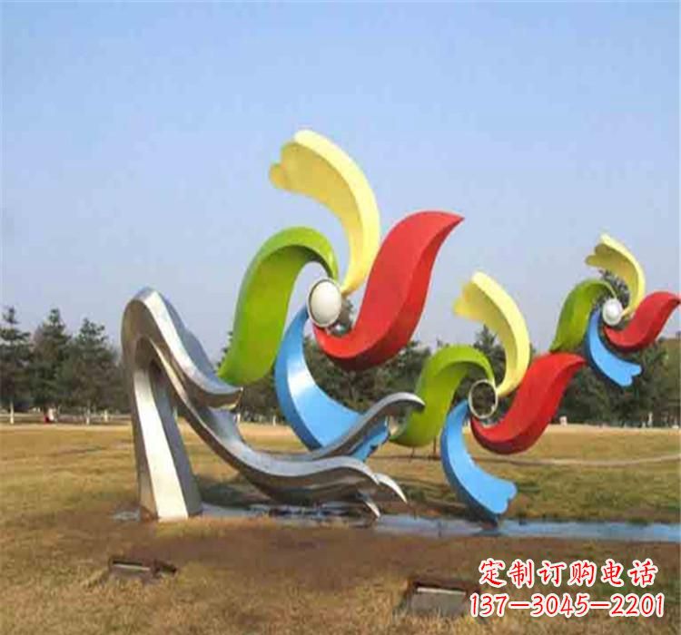 江西不锈钢风车雕塑
