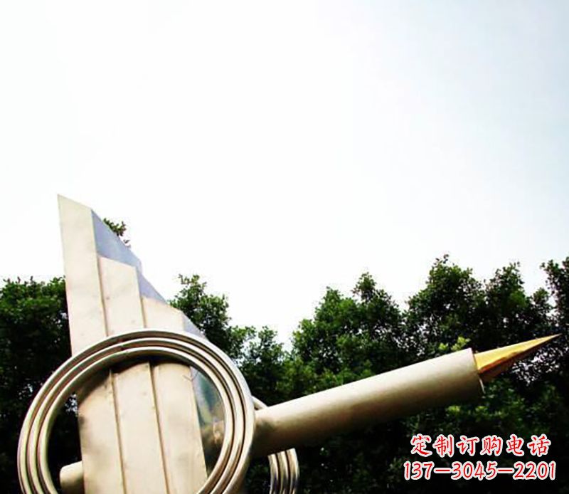 江西不锈钢钢笔雕塑