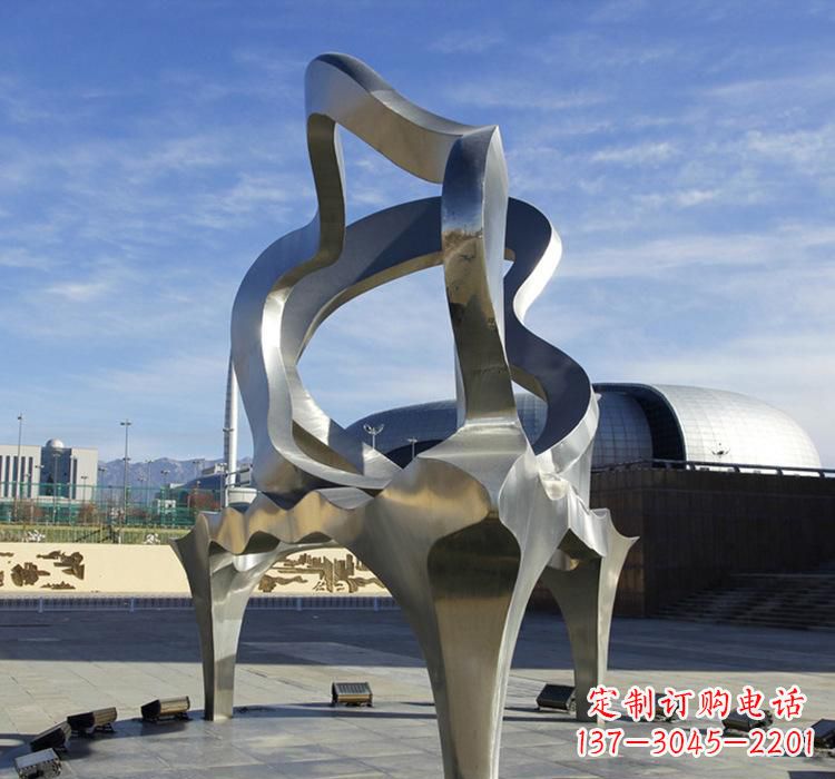 江西不锈钢钢琴雕塑